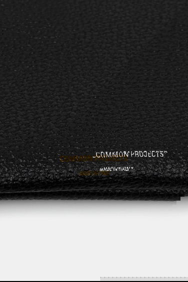 Denarnica Common Projects Pebbled Leather Small Flat Pouch Črna | 9187.7001, 2