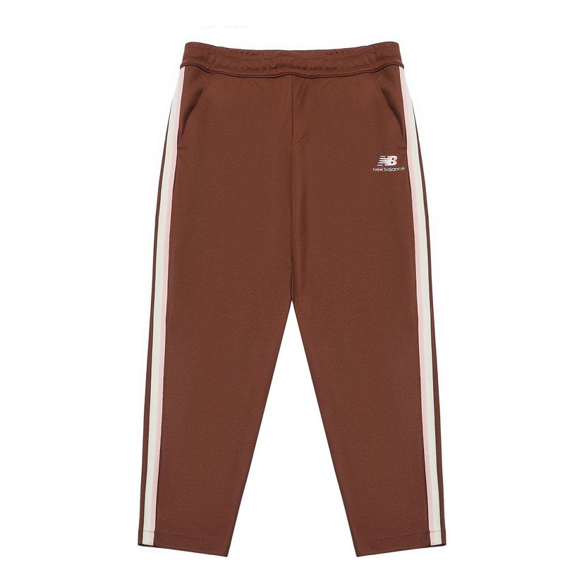 Trenirka New Balance Athletics Logo Running Pants Rjava | AMP23550-ROK