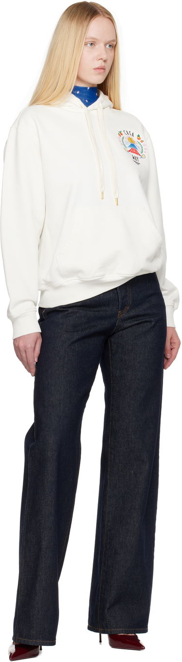 Pulover Casablanca Casablanca 'Casa Way' Mountain Hoodie Bela | WPF25-JTP-362-01, 3