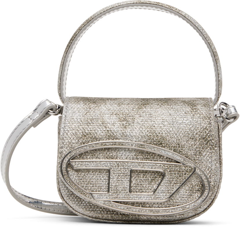 Torbica Diesel Diesel 1DR XS Glitter Saddle Bag Kovinski | X08709 P2197