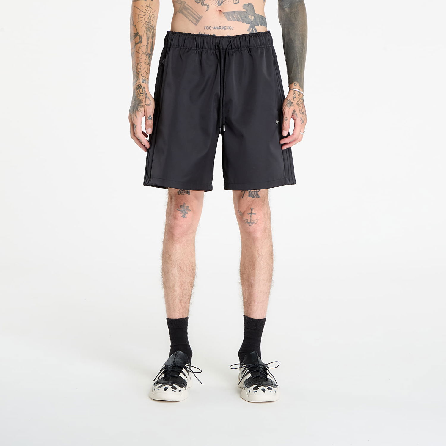 Kratke hlače adidas Originals Satin Shorts Črna | JV7606, 0