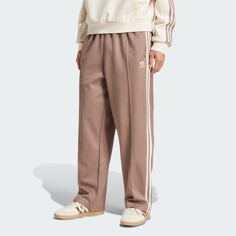Hlače adidas Performance Baggy Fit Track Pants Rjava | JP1067