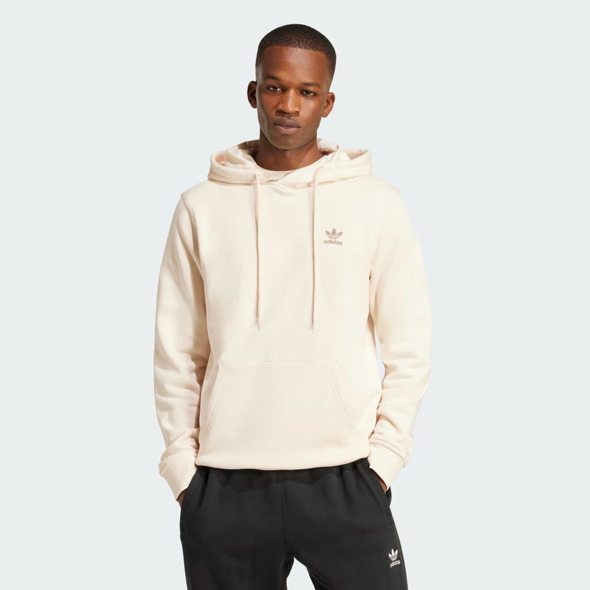 Pulover adidas Performance Essentials French Terry Hoodie Bež | JD2408