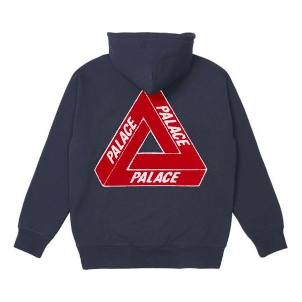 Pulover Palace Triangle Logo Hoodie Modra | PAL-FW21-307