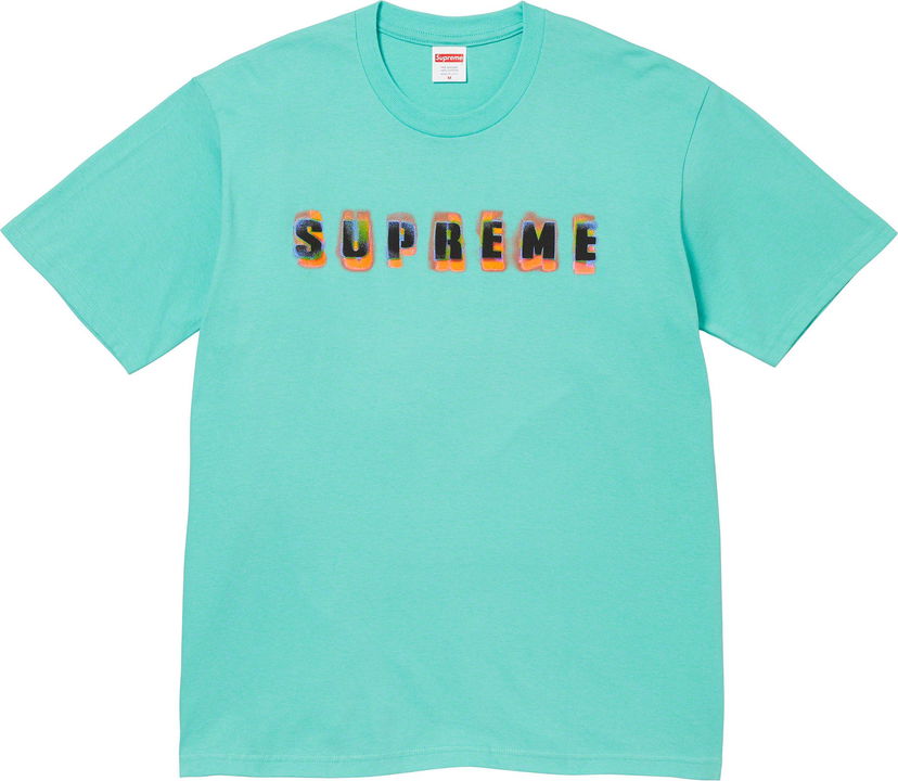 Majica Supreme Stencil Tee Turkizna | FW23T32