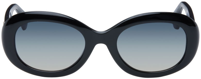 Sončna očala Vivienne Westwood Vivienne Westwood Vivienne Oval Sunglasses Črna | VW5051