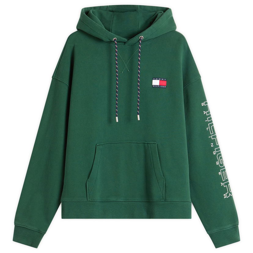 Pulover Tommy Hilfiger Tommy Jeans Gi Sailing Hoodie Zelena | MN0MN00019L6K