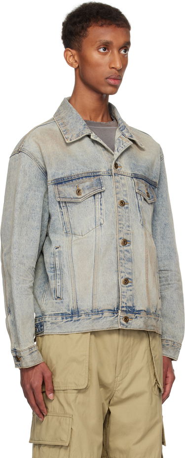 Jakna We11done We11done Washed Denim Jacket Modra | WD-DJ3-24-315-U-SK, 1