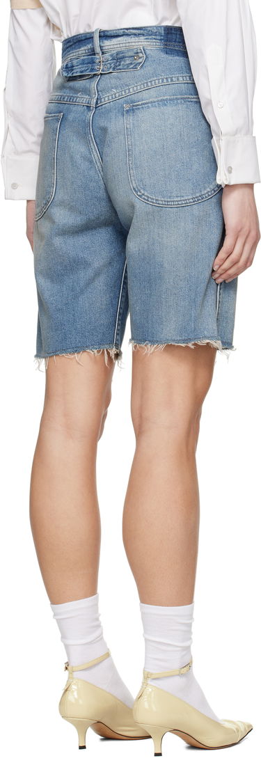 Kratke hlače Maison Margiela Maison Margiela Faded Denim Shorts Modra | S50MU0086 S30383, 2