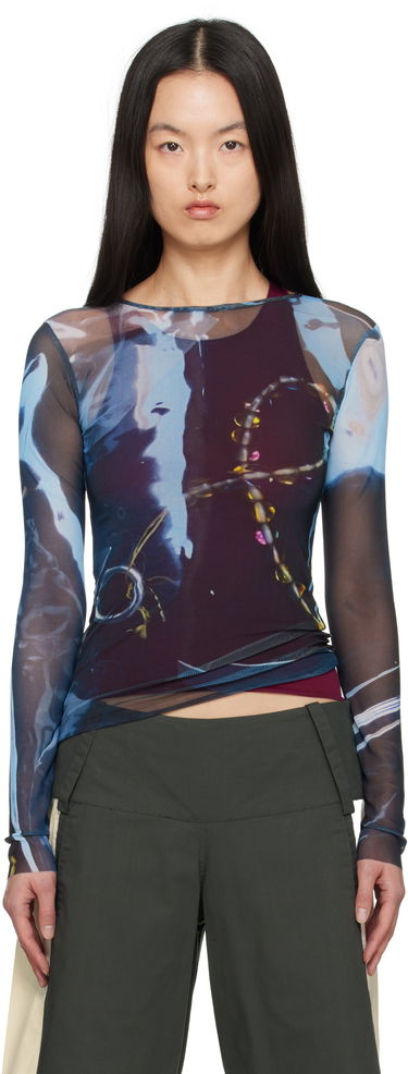 Majica Serapis Serapis Shining Gem Mesh T-Shirt Večbarvna | SS25_ TT_1T, 0