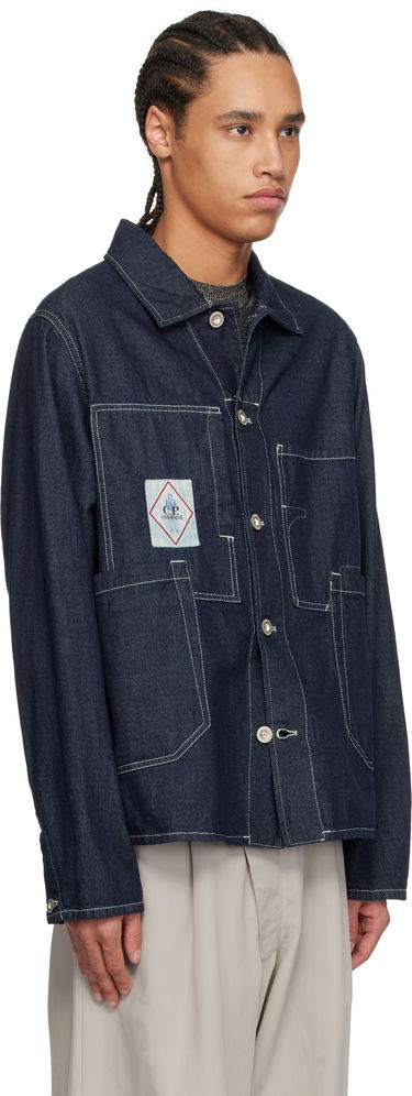 Jakna C.P. Company C.P. Company Denim Chore Jacket Modra | 18CMOW156A-110295W, 1