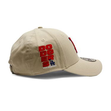 Kapa New Era New Era MLB 9FORTY Side Patch LA Dodgers Adjustable Cap Bež | 60595218, 2