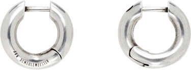 Uhani Ann Demeulemeester Ann Demeulemeester Mariela Anatomic Silver Loop Earrings Kovinski | 2520-W-JE07-JW020-070, 0
