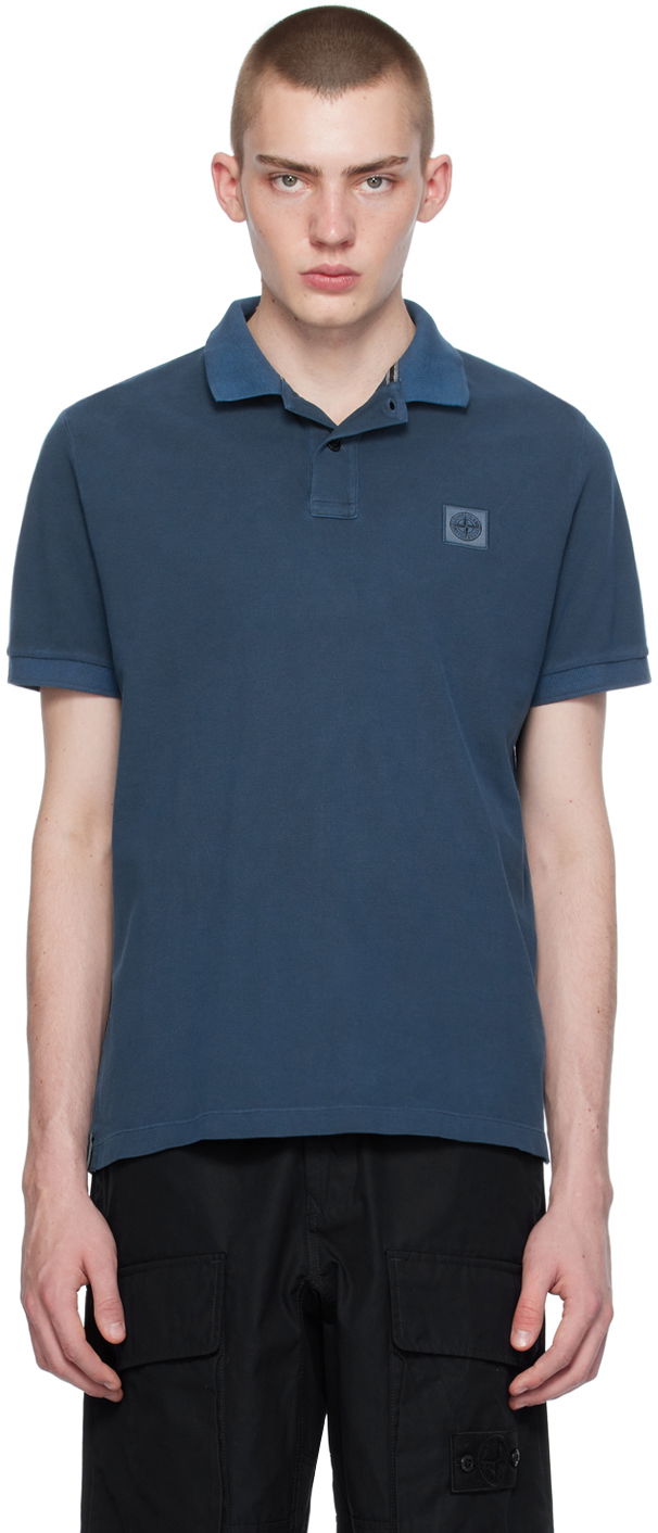 Polo majica Stone Island Patch Polo Tee Mornarica | 80152SC67, 0