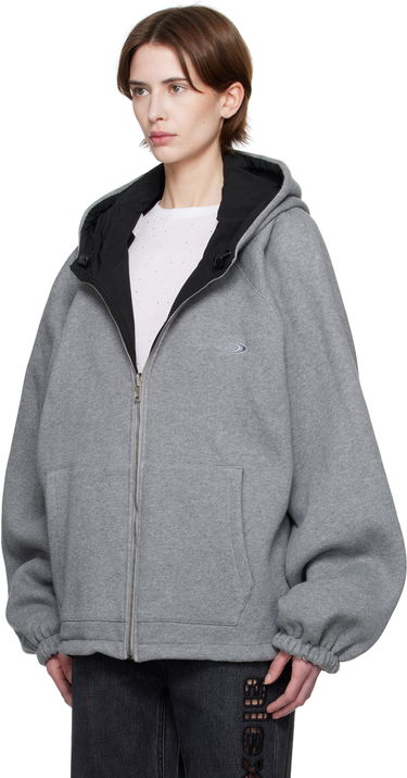 Vetrovka Alexander Wang Alexander Wang Raglan Hooded Reversible Jacket Črna | UWC1252038, 3