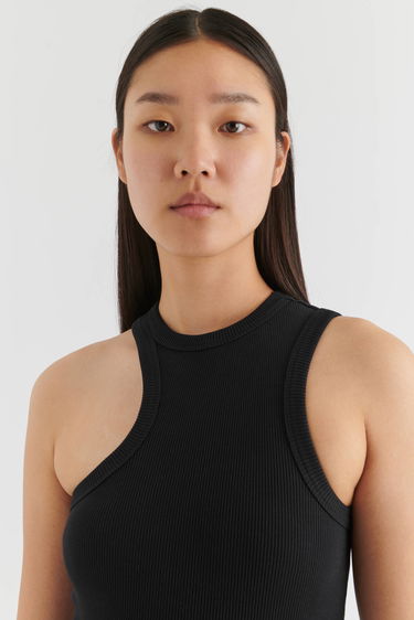 Obleke AXEL ARIGATO Scoop Asymmetric Dress Črna | A2087002, 4