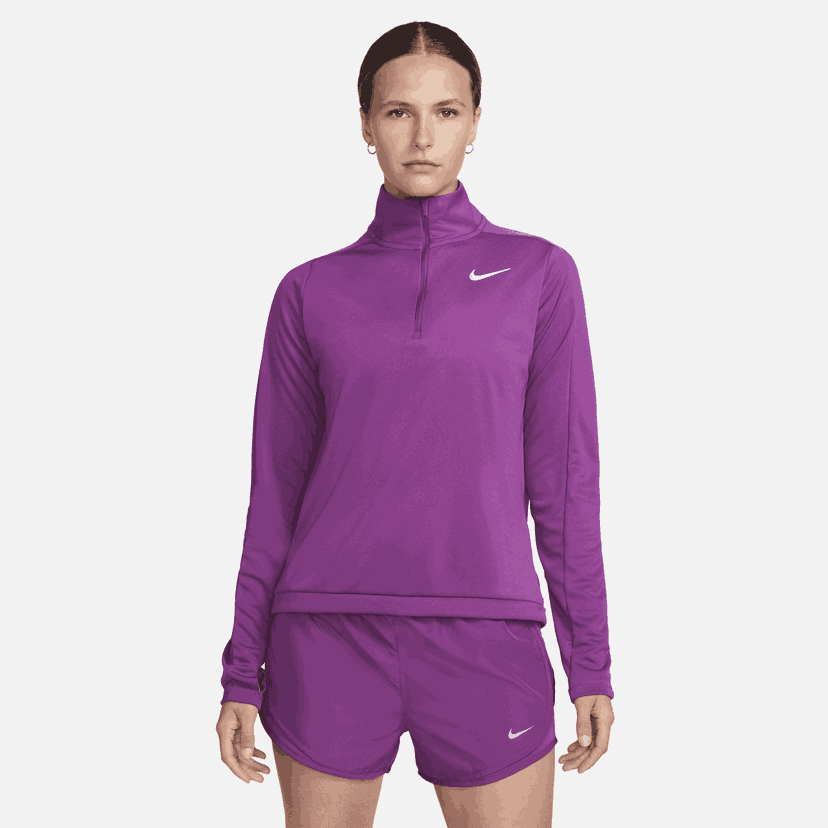 Pulover Nike Dri-FIT Pacer 1/4 Zip Top Lila | DQ6377-503