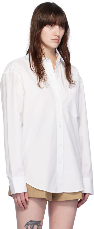 Srajce Alexander Wang Pocket Shirt Bela | 4WC2241482, 1