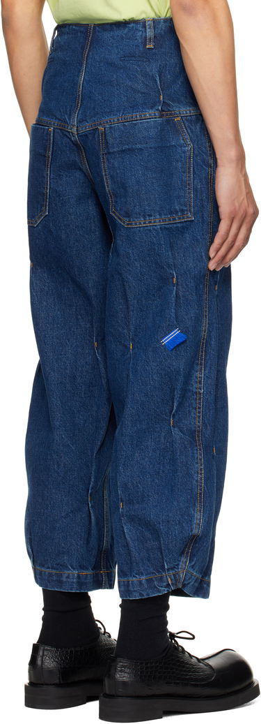 Kavbojke ADER ERROR ADER error 0103 Sculpted Denim Jeans Modra | BO01SSJE0103BL, 2