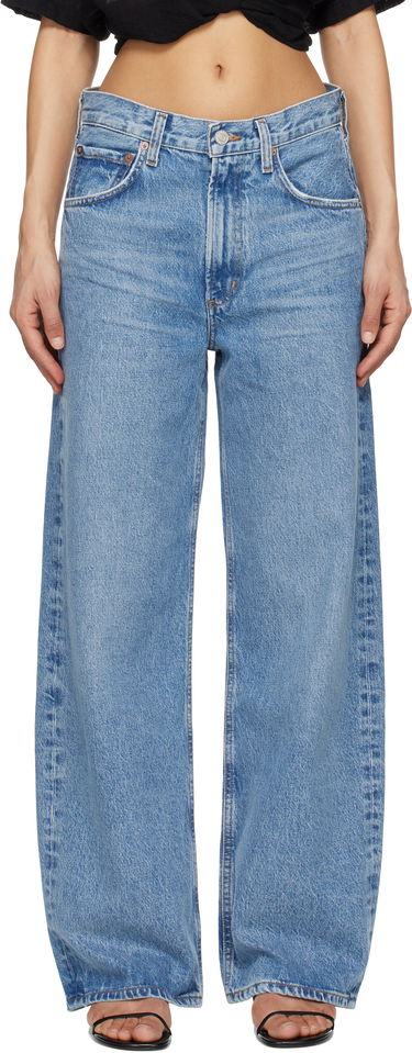 Kavbojke AGOLDE AGOLDE Low Curve Jeans Modra | A197B-1535, 0