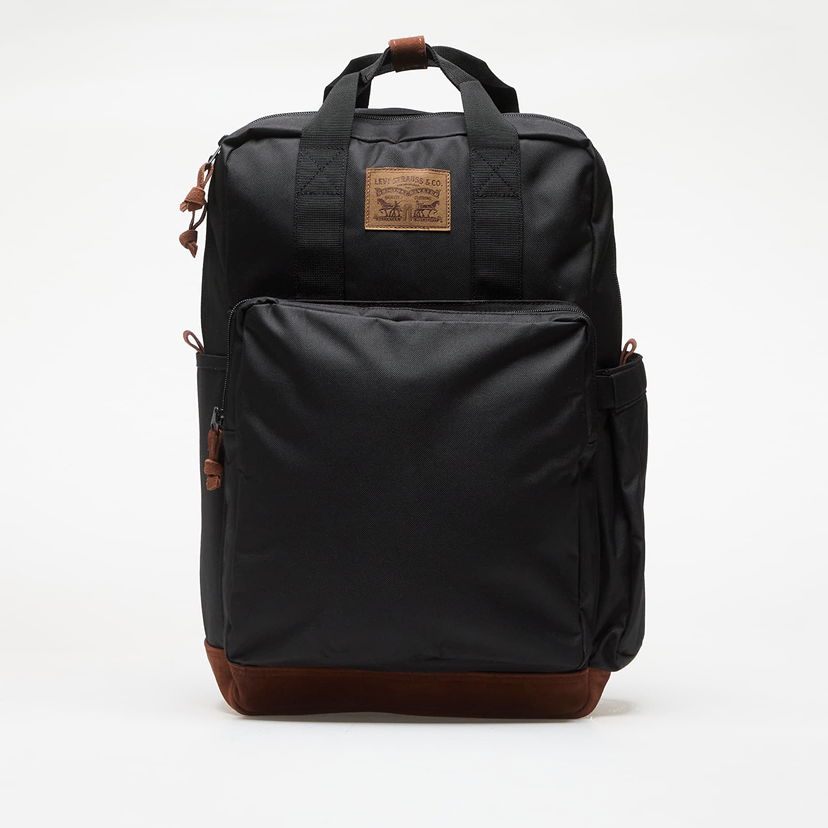 Nahrbtnik Levi's L-Pack Large Elevation Backpack Black Črna | D7954-0001