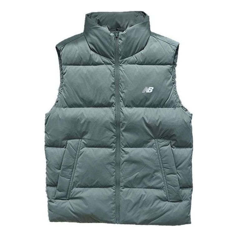 Telovnik New Balance Padded Puffer Vest Zelena | AMV34325-DON