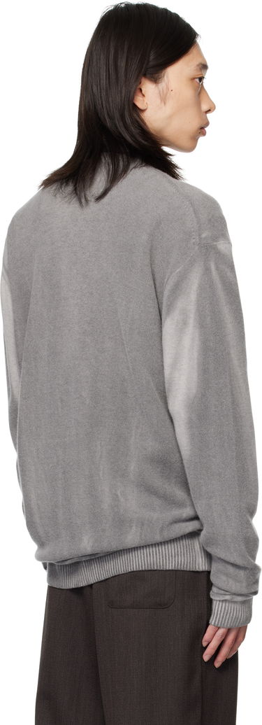 Pleteni pulover OUR LEGACY Parallel Cardigan Siva | M4253PG, 2