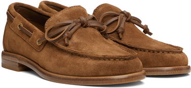 Modni dodatki rag & bone Rag & Bone Carter Suede Boat Shoes Rjava | WFF25PF1001SU1, 3