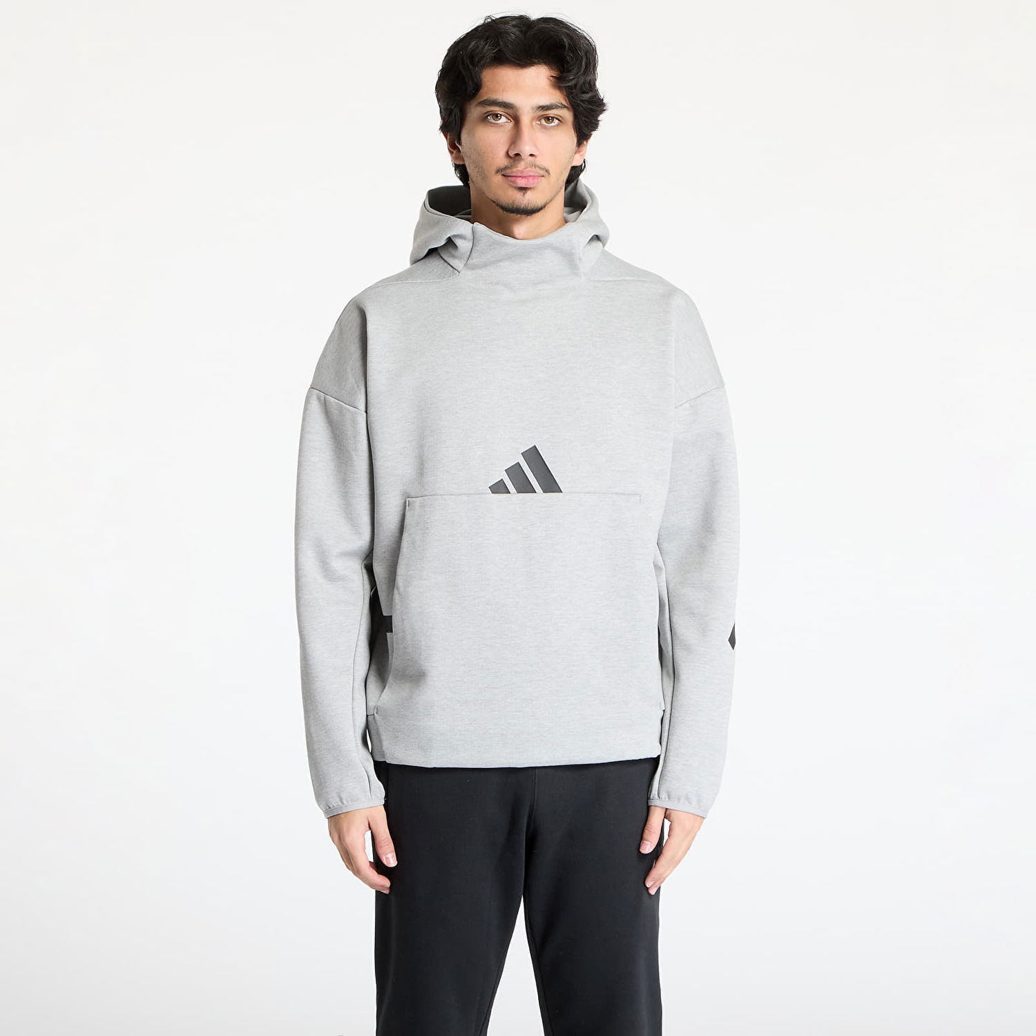 Pulover adidas Performance Z.N.E. Hoodie Siva | JE3070, 0