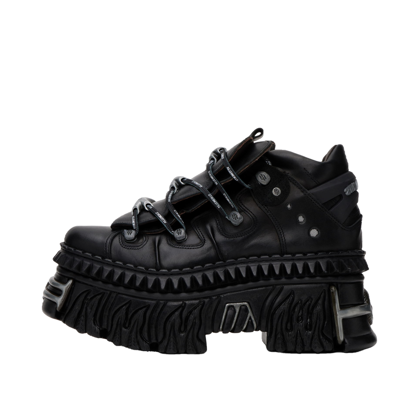 Superge in čevlji VETEMENTS New Rock Edition Fire Platform Črna | UA66SN100B