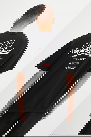 Majica Neighborhood Graphic T-shirt NH. TEE SS-8 Črna | 252PCNH.ST08, 0