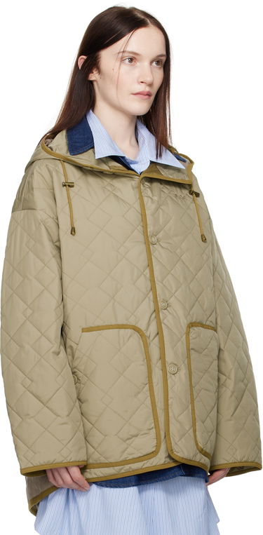 Puhovka A.P.C. Hooded Quilted Jacket Zelena | PSAKJ-M32005, 1