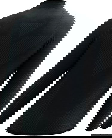 Pulover Compressport Seamless Zip Sweatshirt Črna | aswu2199014, 2