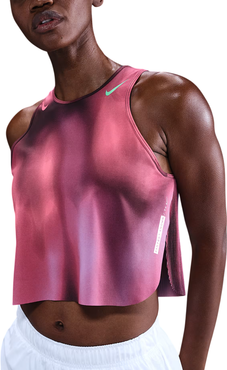 Krop-top Nike AeroSwift Faith Kipyegon Crop Top Roza | if1627-532