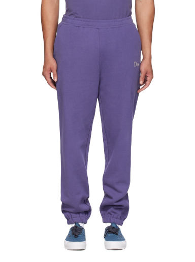 Trenirka Dime Embroidered Sweatpants Lila | DIMESU2333MUL