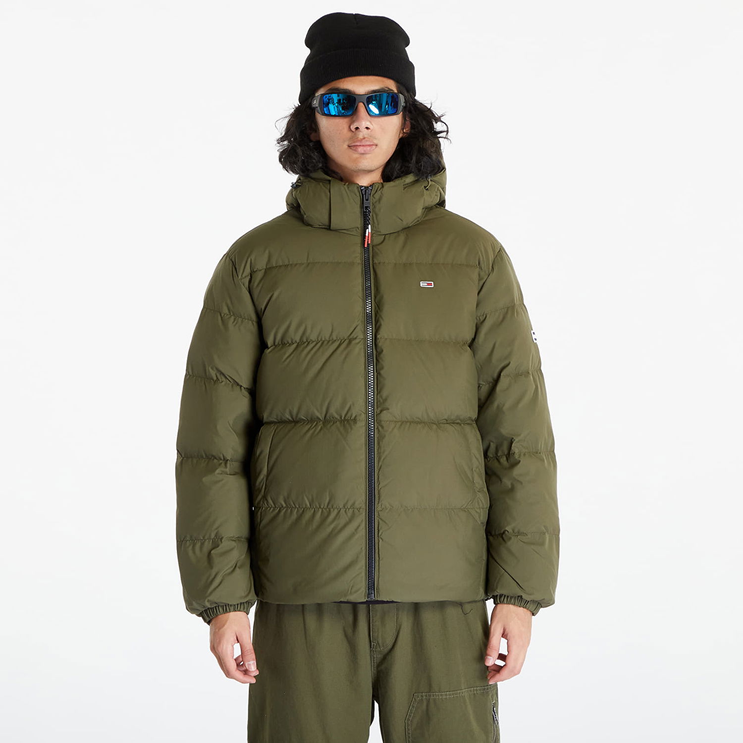 Puhovka Tommy Hilfiger Essential Down Zelena | DM0DM15447 MR1, 0