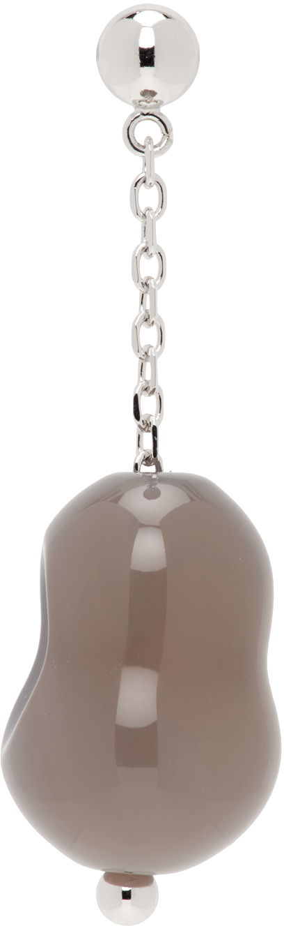 Uhani LEMAIRE LEMAIRE Carved Stone Single Earring Siva | JW0066 LO0047, 0