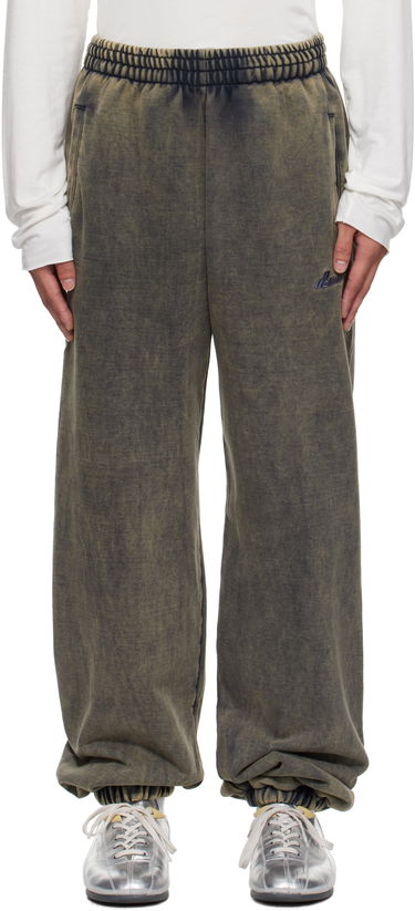 Trenirka We11done We11done Teddy ID Jogger Sweatpants Zelena | WD-TA2-25-708-U-CH, 0