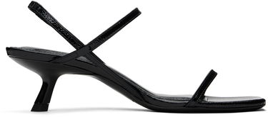 Modni dodatki Anine Bing ANINE BING Hilda Heeled Sandals Črna | A-14-10503-BLK1, 0