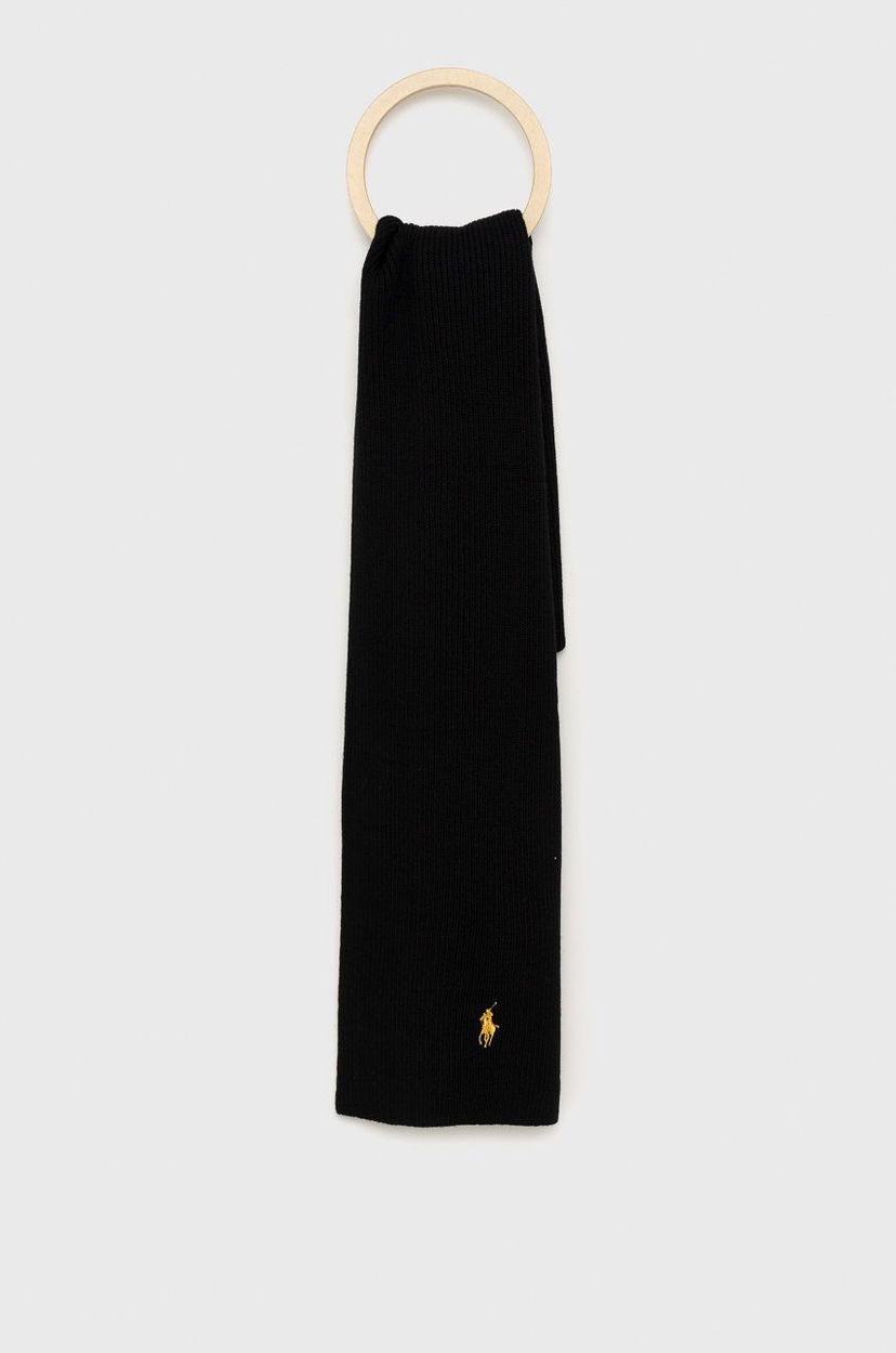 Šala Polo by Ralph Lauren Polo Ralph Lauren Wool Scarf Črna | 710886136008