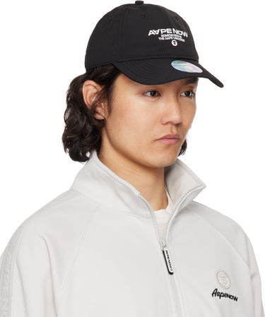 Kapa AAPE by A Bathing Ape AAPE by A Bathing Ape 'AAPE Now' Moonface Logo Cap Črna | AAPCPM5255XXOBKX, 1
