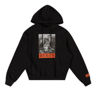 Pulover HERON PRESTON Heron Hoodie Črna | HMBB024C99JER0031010, 0