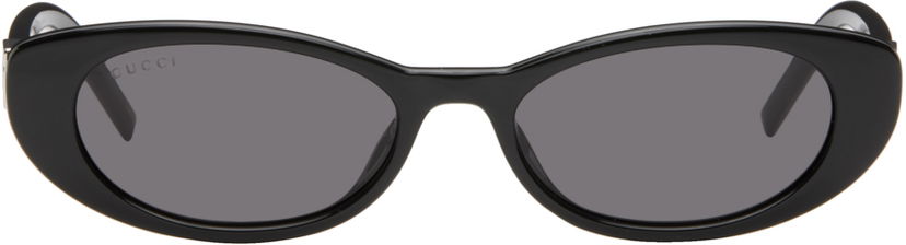 Sončna očala Gucci Black G String Cat Eye Sunglasses Črna | GG1680S-001