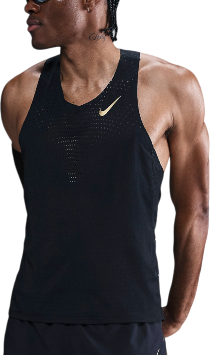 Majica brez rokavov Nike AeroSwift Jakob Ingebrigtsen Singlet Črna | hq4195-010