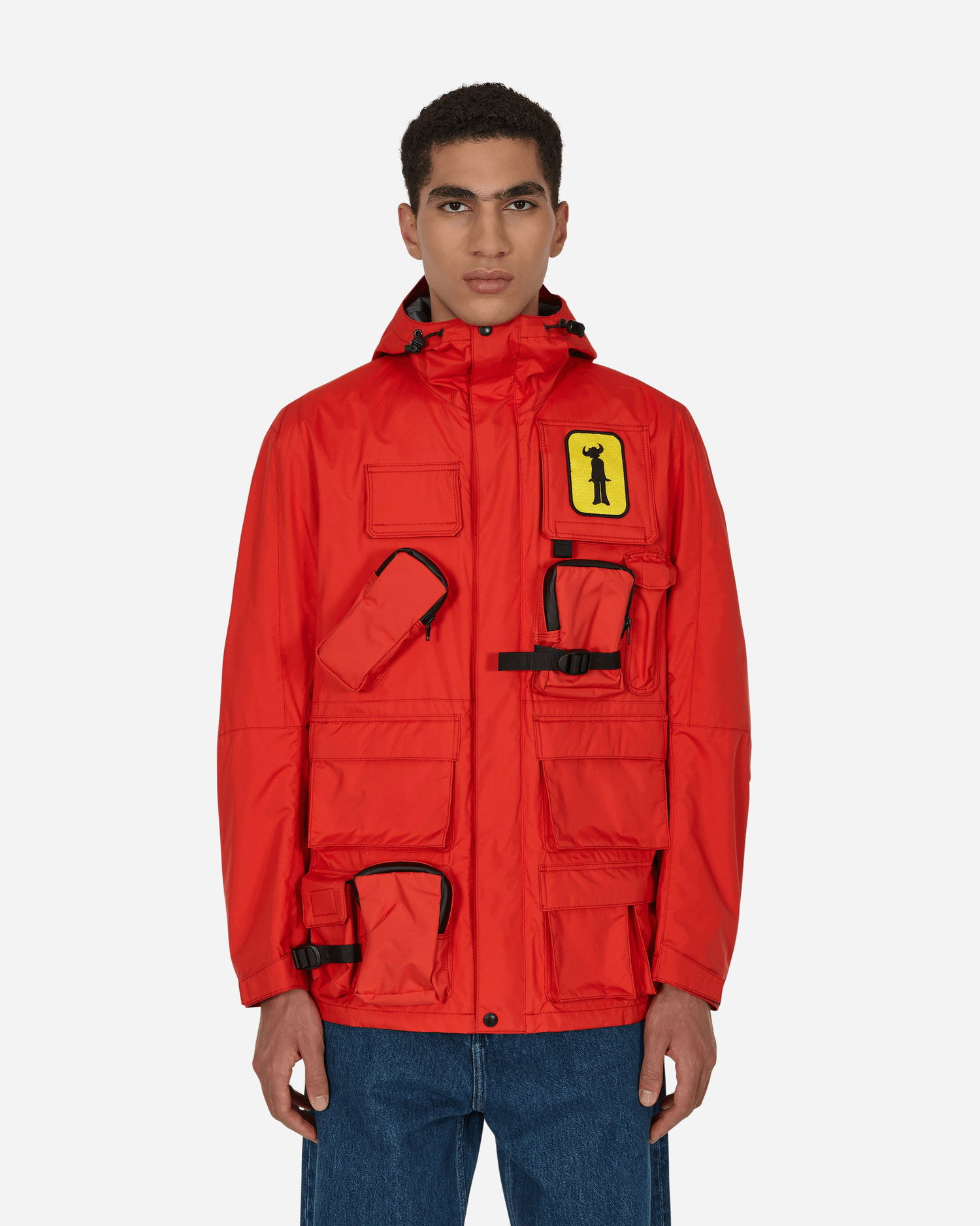 Parka Junya Watanabe Jay Kay Hooded Utility Jacket Rdeča | WJ-J037-W22  1, 0
