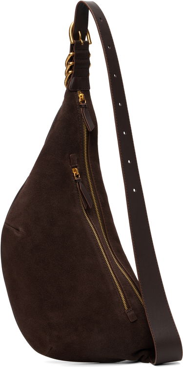 Torba za čez ramo rag & bone Rag & Bone Brooklyn Suede Sling Bag Rjava | SD100229, 2