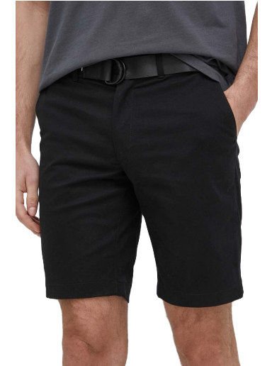 Kratke hlače CALVIN KLEIN Chino Shorts Črna | K10K111788.PPYX