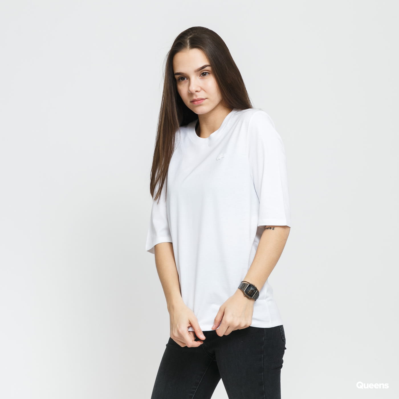 Majica Lacoste 3/4 Sleeve Tee Bela | TF9424, 0