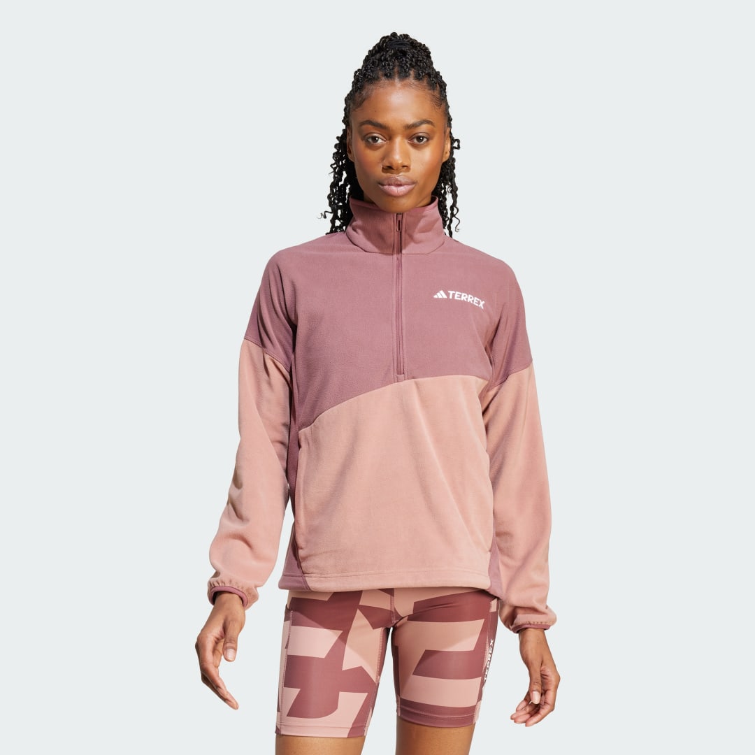 Pleteni pulover adidas Performance Terrex Multi Climawarm Fleece Jacket Roza | JF1495, 0