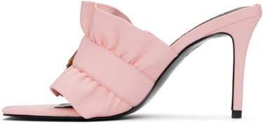 Nega čevljev Versace Versace Jeans Couture Baroque Buckle Emily Mules Roza | E78VA3S70_E71570, 2